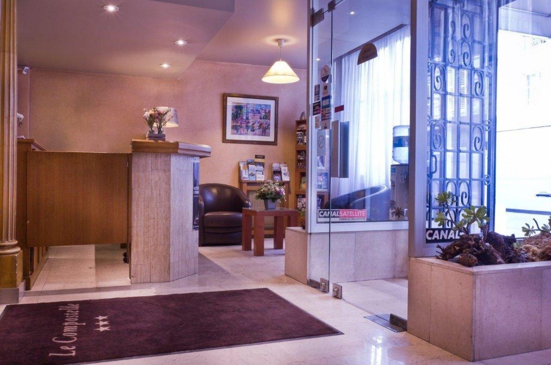 פריז Hotel Le Compostelle מראה חיצוני תמונה